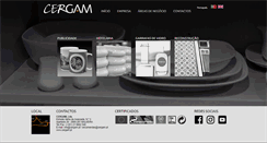Desktop Screenshot of cergam.pt